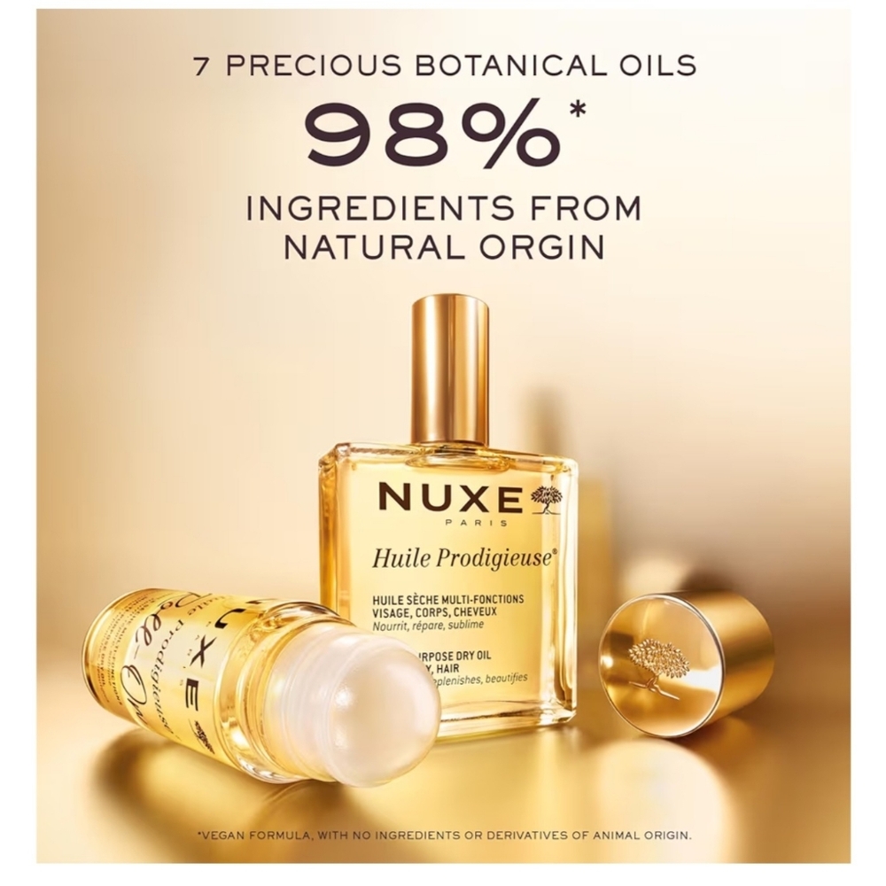 NUXE Huile Prodigieuse® ROLL-ON Brand New 2 Oz - Picture 6 of 7